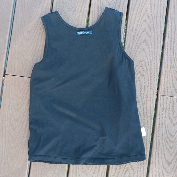 Woolovers Black Embroidered Eyelet Cotton Tank Top - Picture 7 of 13